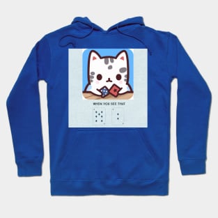 Cat Playing Poker Hoodie